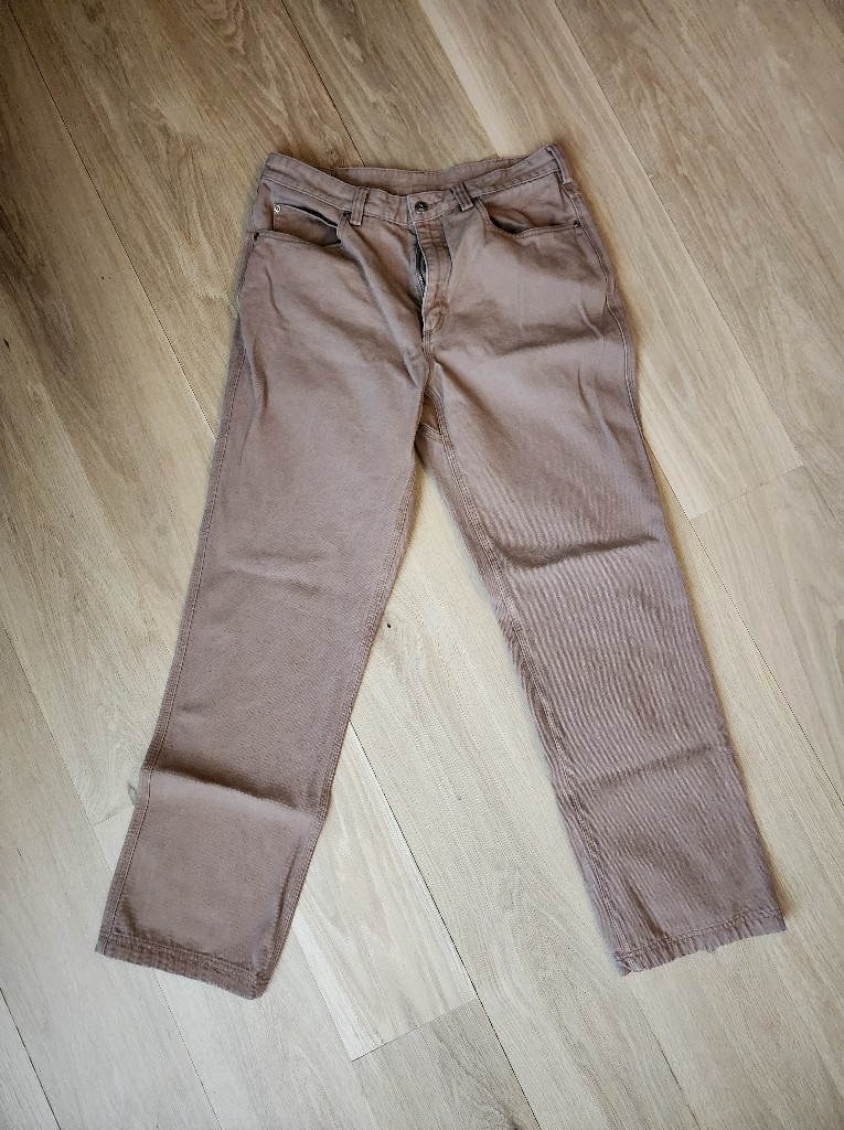 Duluth Trading Co Brown Tan Workwear Pants With Branded Tag 36 X 34